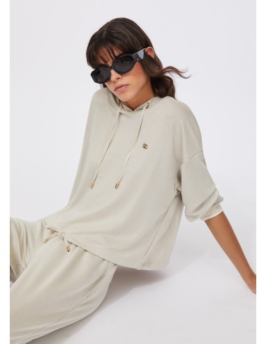 Liu Jo Lurex® Sweat à capuche