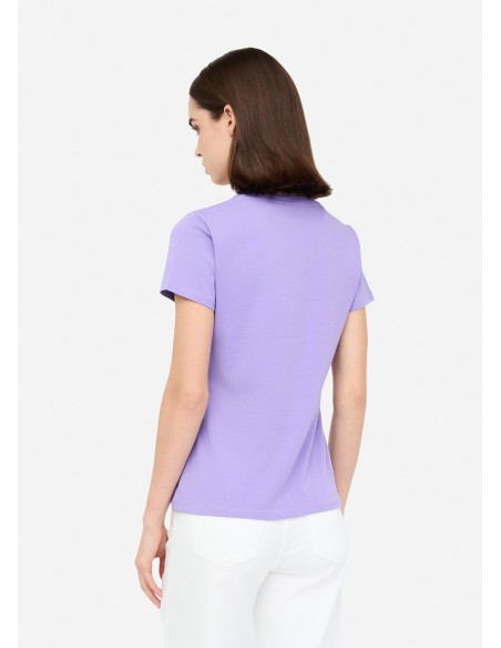 Liu Jo T-shirt met gelamineerde print