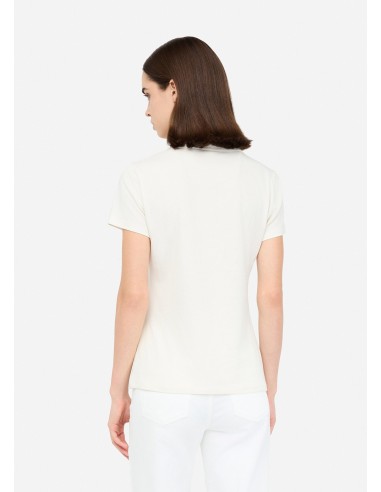T-shirt avec imprimé laminé Liu Jo