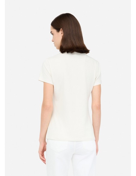 Liu Jo T-shirt met gelamineerde print