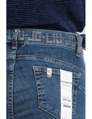 Denim met strass-bustier Liu Jo