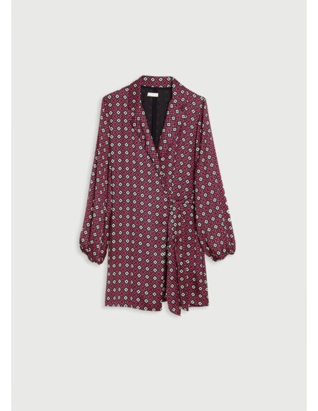 Robe portefeuille Liu Jo à imprimé géométrique
