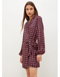 Robe portefeuille Liu Jo à imprimé géométrique