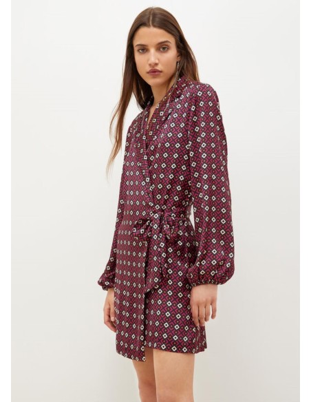 Robe portefeuille Liu Jo à imprimé géométrique