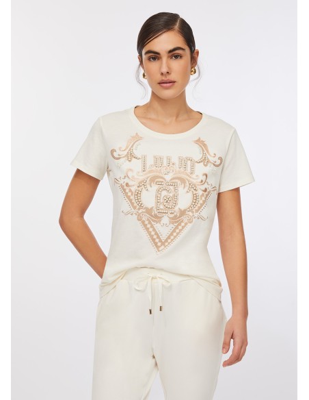 T-shirt en coton Liu Jo