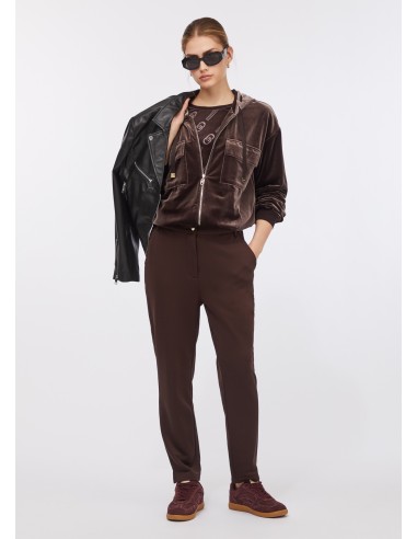 Liu Jo Chenille Hooded Sweatshirt