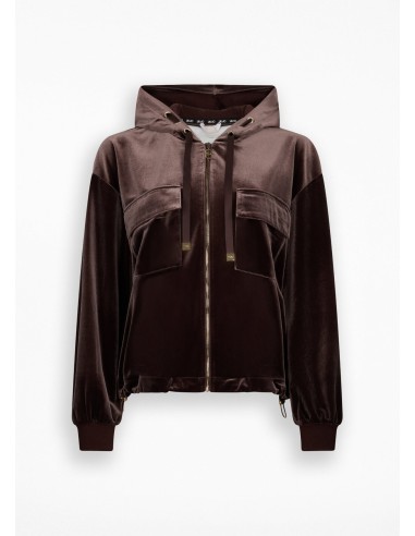 Liu Jo Chenille Hooded Sweatshirt