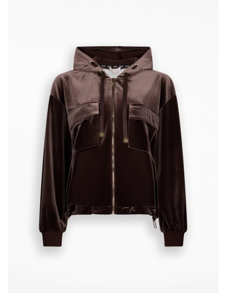 Liu Jo hoodie van chenille_velours