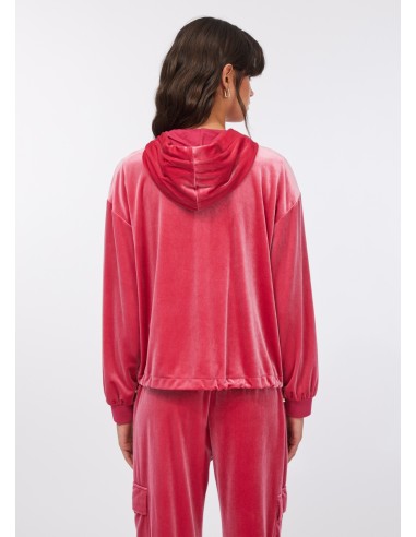 Liu Jo Chenille Hooded Sweatshirt