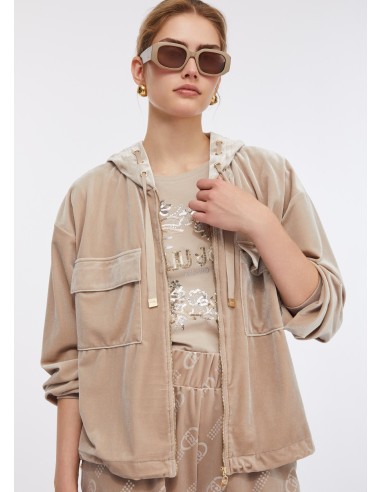 Liu Jo Chenille Hooded Sweatshirt