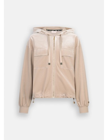 Liu Jo Chenille Hooded Sweatshirt