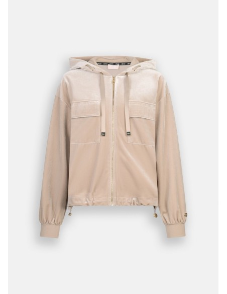 Liu Jo hoodie van chenille_velours