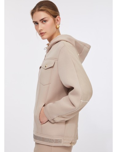 Veste en scuba et nylon Liu Jo