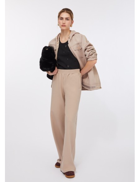 Veste en scuba et nylon Liu Jo