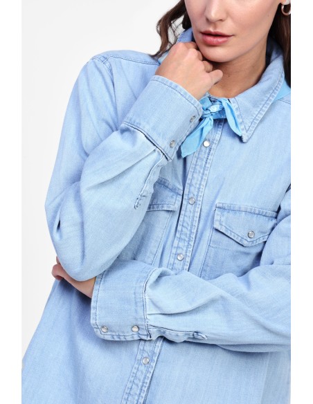 Chemise Dixie à poches et manches longues