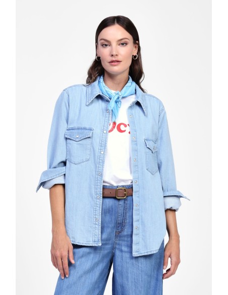 Chemise Dixie à poches et manches longues