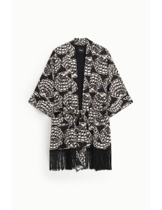 Blazer imprimé à franges Dixie