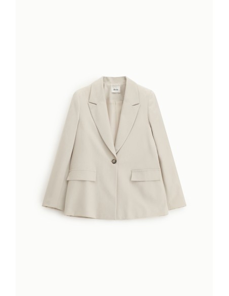 Blazer croisé à un bouton avec poches à rabat Dixie