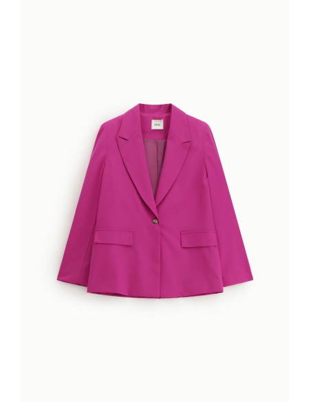 Blazer croisé à un bouton avec poches à rabat Dixie