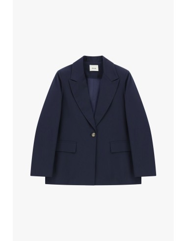 Dixie blazer met één rij knopen en klepzakken