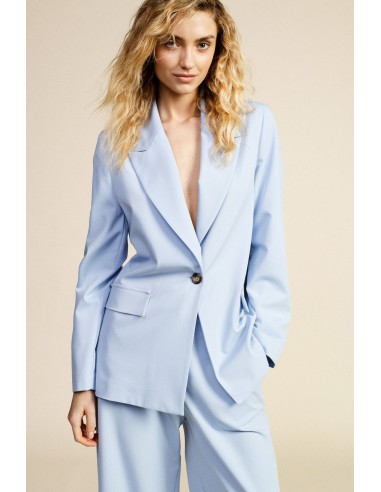 Blazer croisé à un bouton avec poches à rabat Dixie