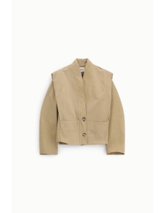 Korte blazer met dubbele borstzak en sluiting met twee knopen Dixie