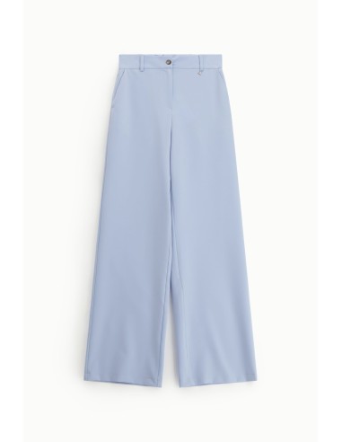 Pantalon palazzo taille haute à jambes larges Dixie