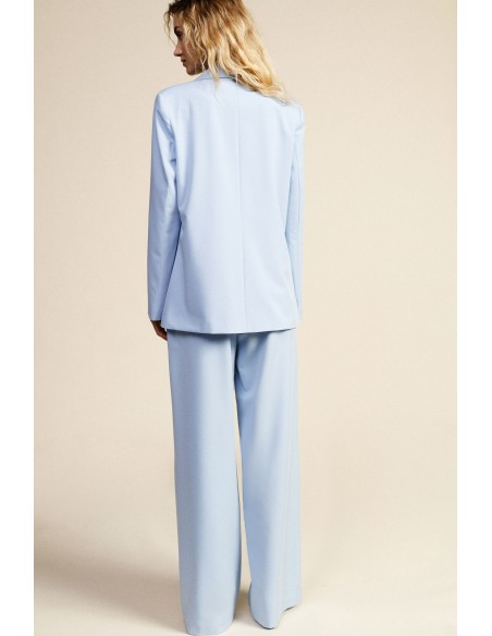 Pantalon palazzo taille haute à jambes larges Dixie