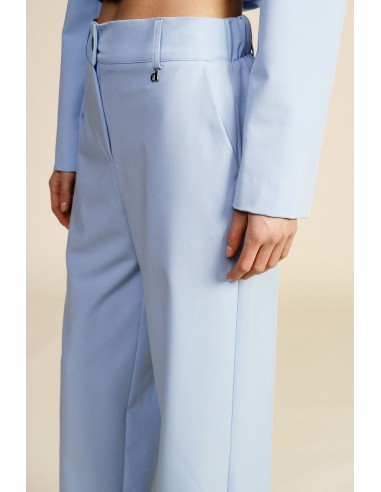 Pantalon palazzo taille haute à jambes larges Dixie