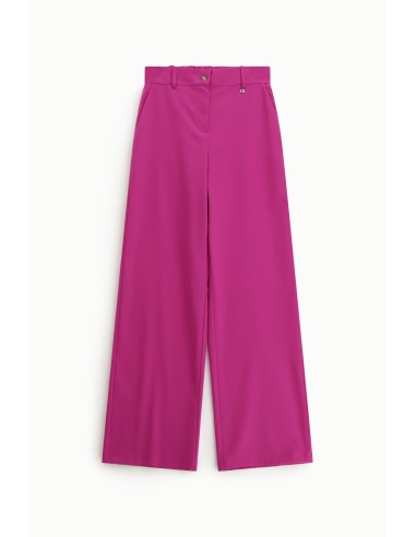 Pantalon palazzo taille haute à jambes larges Dixie
