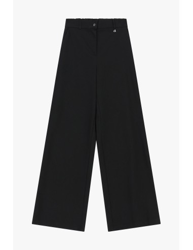 Pantalon palazzo taille haute à jambes larges Dixie
