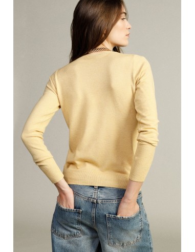 Basic Dixie pullover met ronde hals