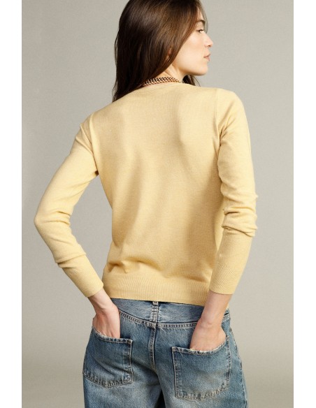 Pull basique à col rond Dixie