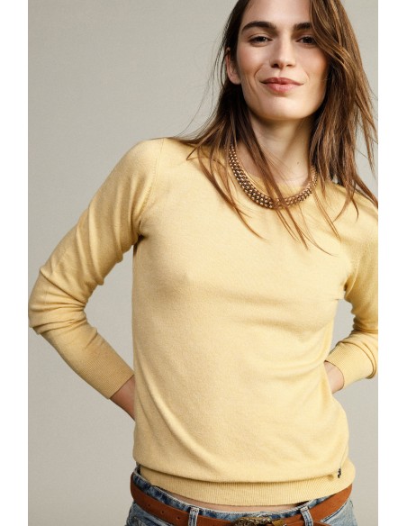 Pull basique à col rond Dixie