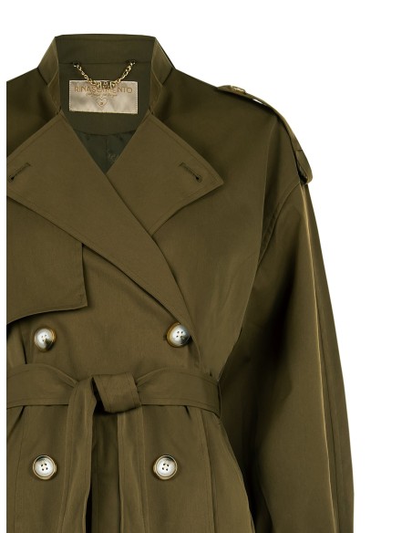 Korte trenchcoat Rinascimento