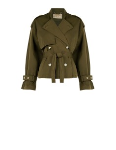 Korte trenchcoat Rinascimento