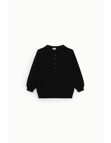 Pull-over avec col et boutons Dixie