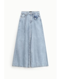 Wijde pijp-jeans met bijpassende riem Dixie 2