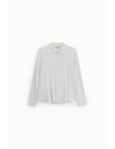 Dixie Regular-fit blouse met klassieke kraag en lange mouwen