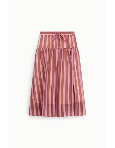 Jupe à rayures avec ceinture élastique Dixie