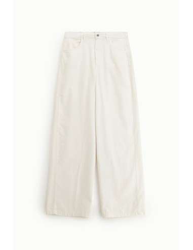 Pantalon palazzo taille haute à jambes larges Dixie