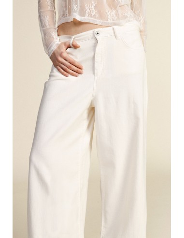 Dixie Palazzo-broek met hoge taille en wijde pijpen