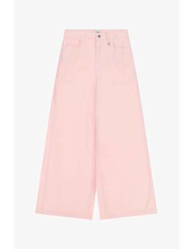Pantalon palazzo taille haute à jambes larges Dixie
