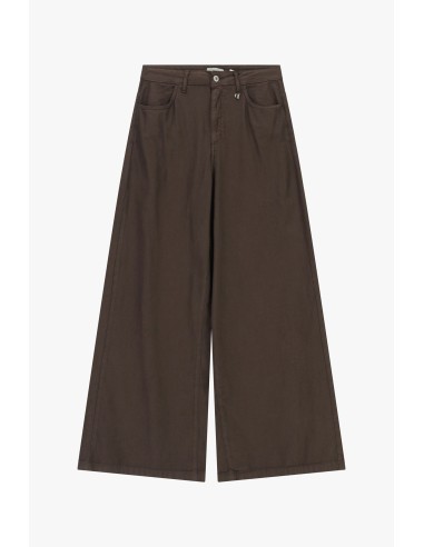 Pantalon palazzo taille haute à jambes larges Dixie
