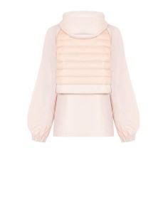 Manteau parka moyen en nylon avec capuche et détails rembourrés Rinascimento 2