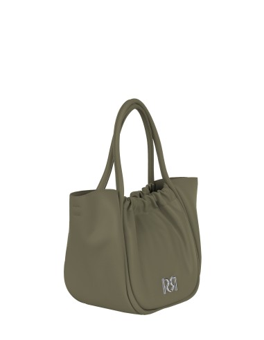 Maxi Leatherette Hand Bag With Removable Internal Clutch and Removable Shoulder Strap Rinascimento