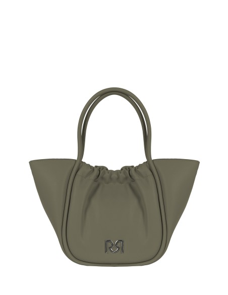 Maxi-handtas van imitatieleer met uitneembare binnenpochette en afneembare schouderriem Rinascimento