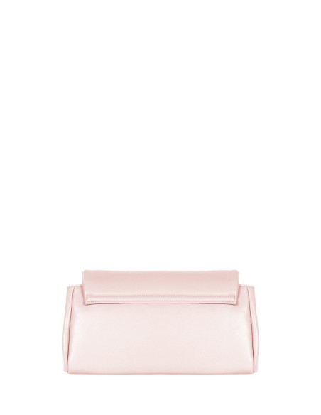 Sac à bandoulière en simili-cuir avec logo, poignée en chaîne et sangle réglable amovible Rinascimento