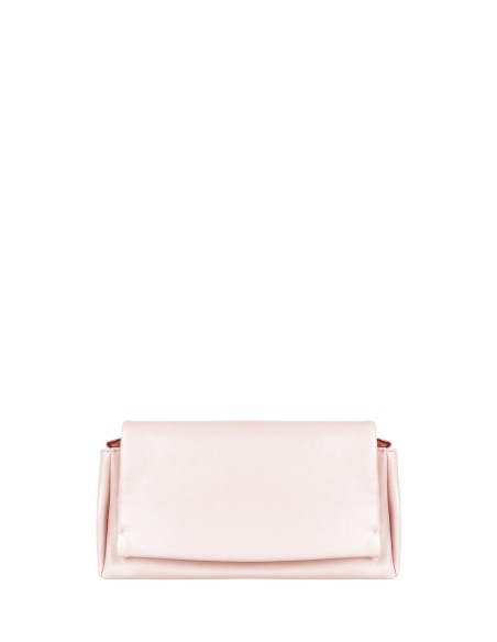 Sac à bandoulière en simili-cuir avec logo, poignée en chaîne et sangle réglable amovible Rinascimento