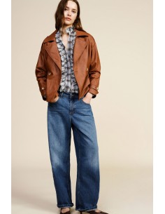 Dixie-jeans met wijde pijpen, hoge taille en zakken